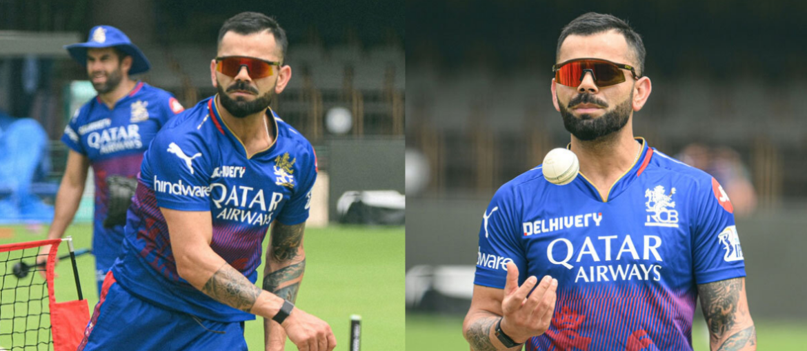 Virat Kohli training Mahipal Lomror as a potential replacement for Will Jacks ahead of RCB vs CSK match