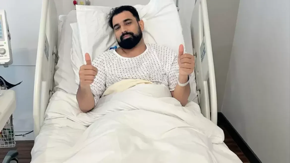 Rohit Sharma discusses Shami's injury rumors ahead of the Test series.